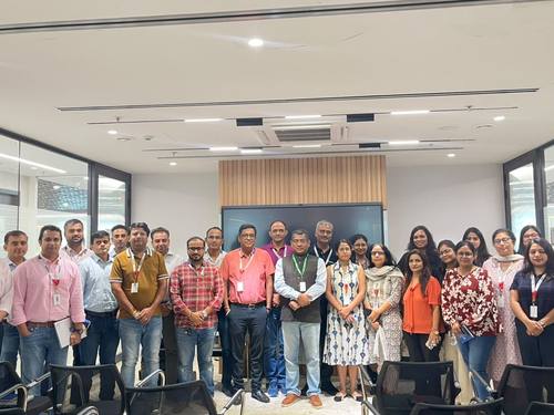 Taming the Monkey Mind workshop group at Panasonic